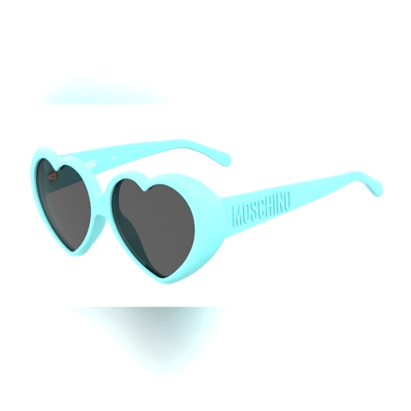NWOT MOSCHINO HEARTS SUN GLASSES - Picture 2 of 4